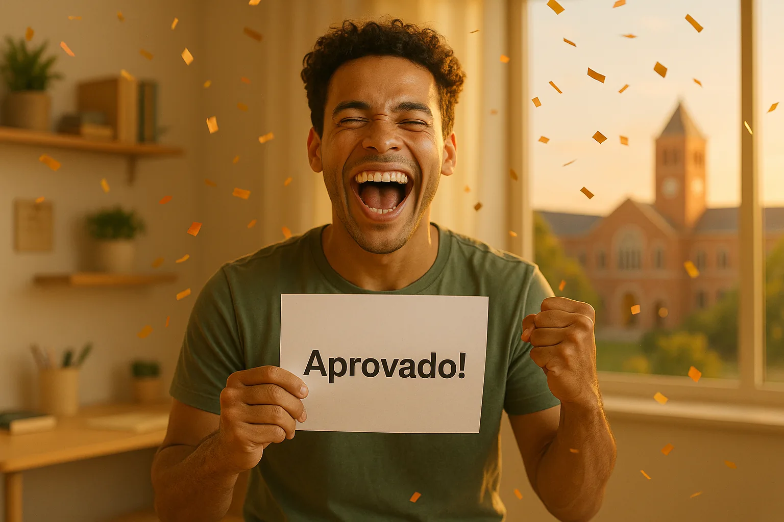 Passo 3: Aprovação garantida com estatísticas de evolução