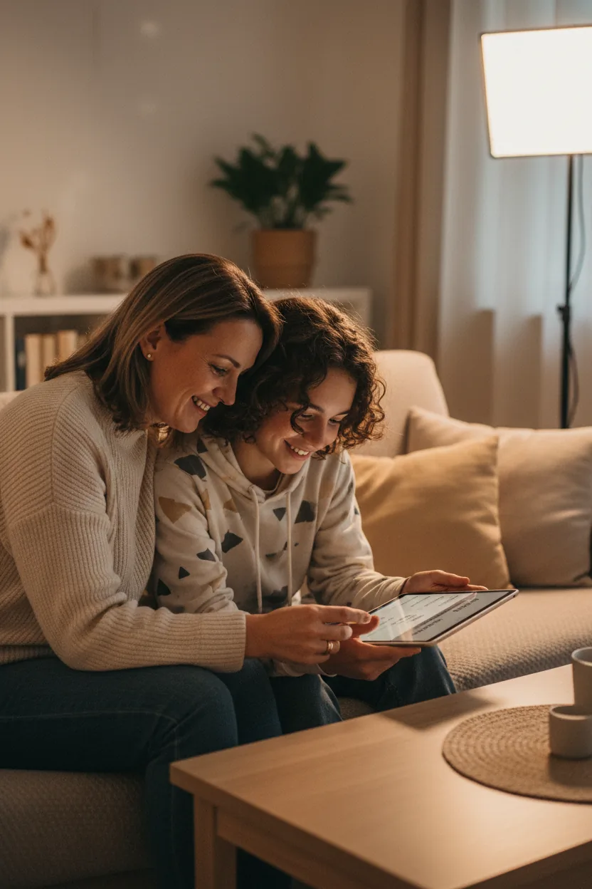 Pais garantindo um plano consistente para o(a) filho(a) - Antes
