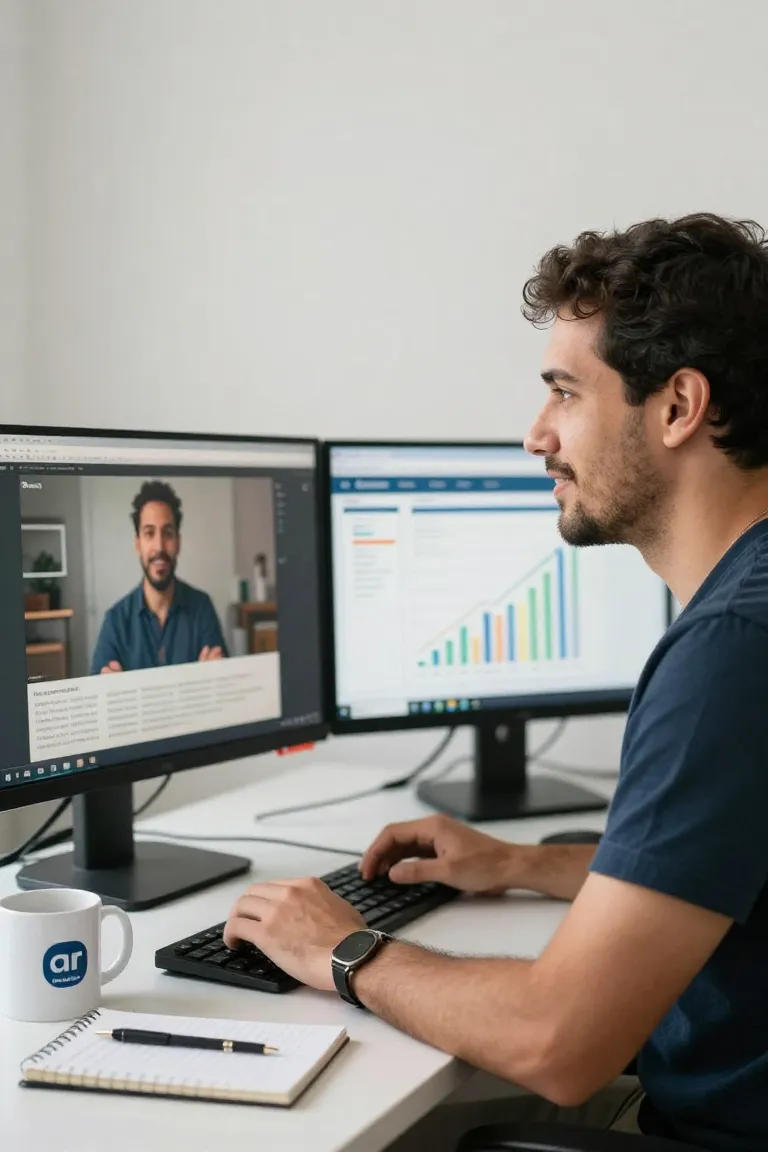 Criar Anúncio com IA - Antes