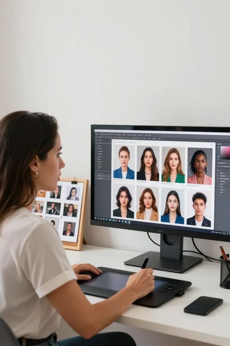 Criar Imagem com IA Fotorrealista - Antes