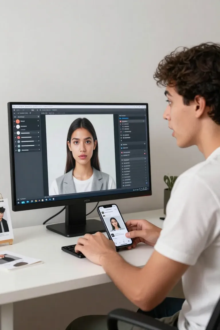 Criar Pessoa com IA - Depois