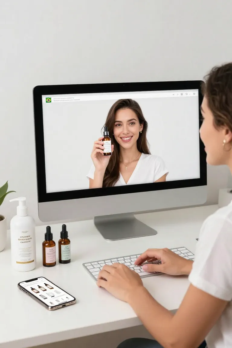 Criar Vídeo de Produto com IA - Antes