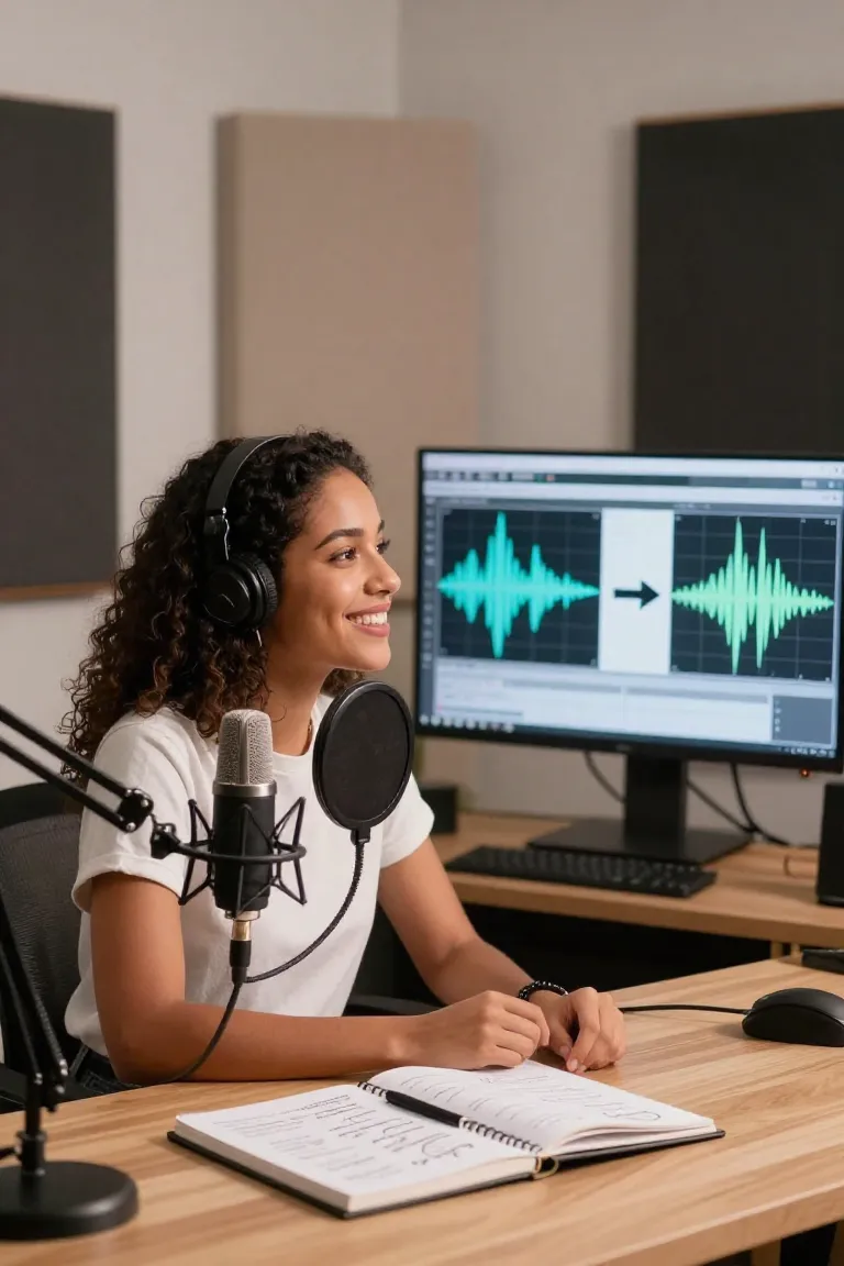 Mudar Voz com IA em PT-BR - Antes