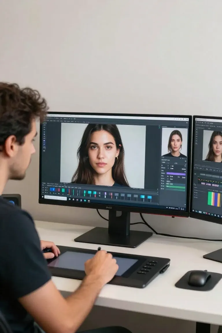 Trocar Rosto em Vídeo com IA - Antes