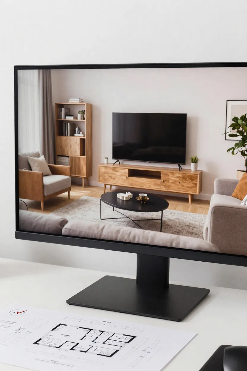 Criar Design de Interiores: Sala TV - Antes