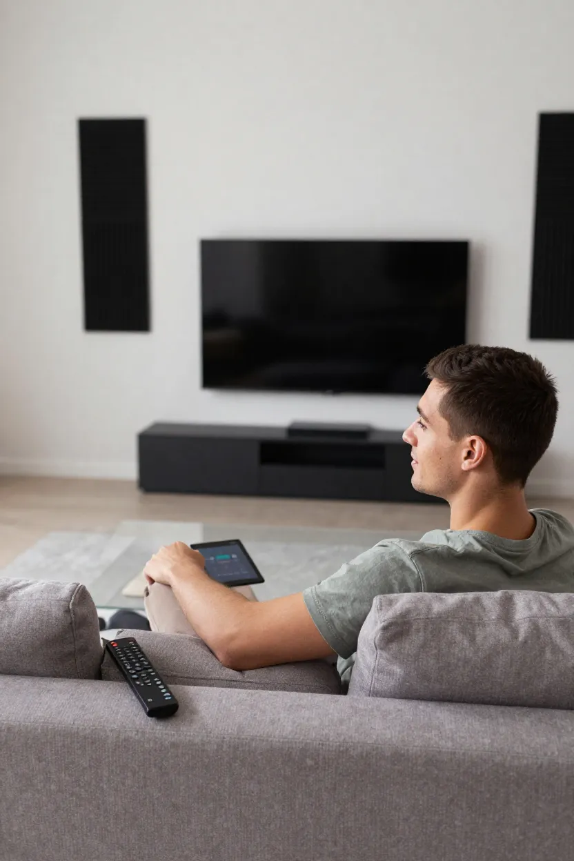 Criar Design de Interiores: Sala TV - Depois