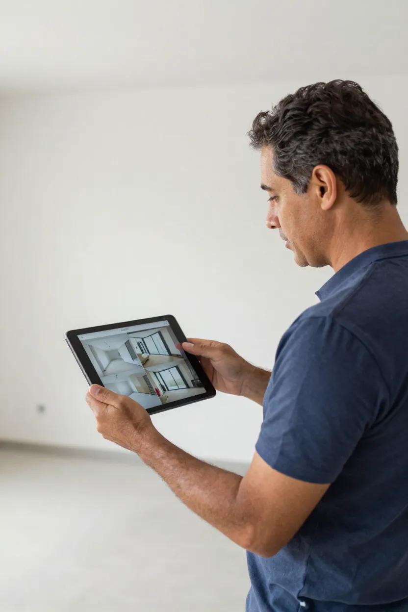 Criar Projeto com IA para Locação - Antes