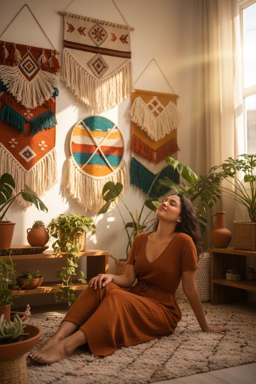 Decoração Boho Chic Autêntica - Antes