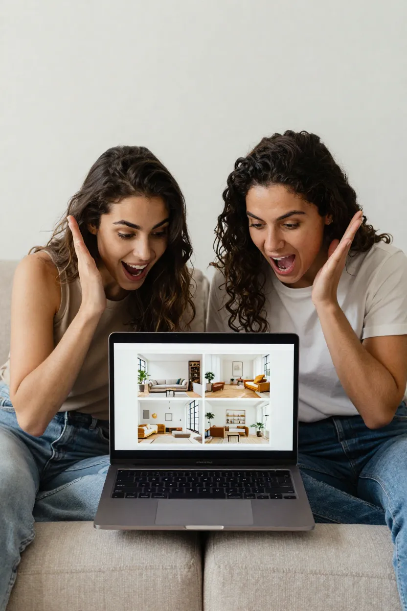 Decoração com IA - Antes