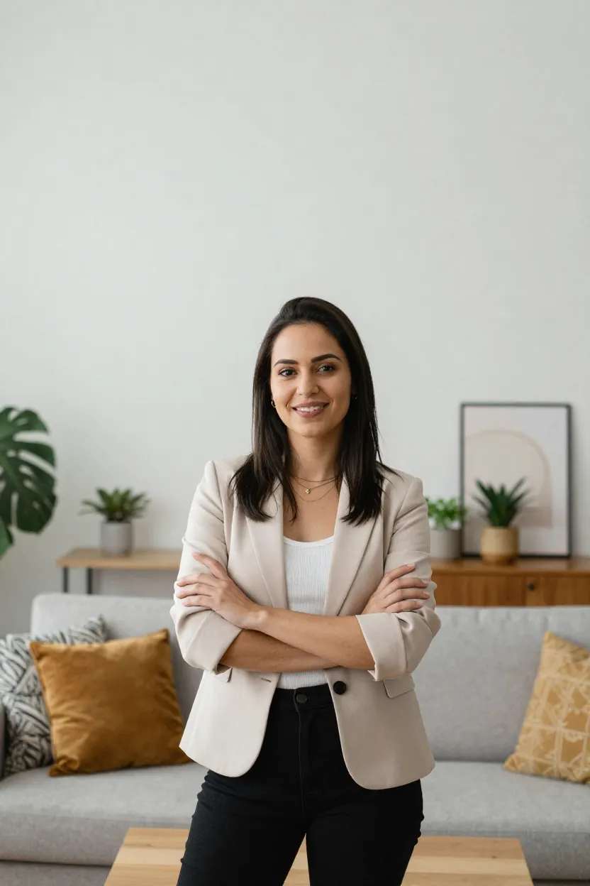 Decoração de Sala Simples e Barato - Antes