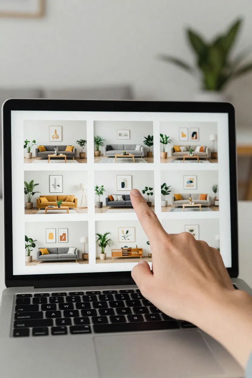 Decorador de Ambientes Online - Antes