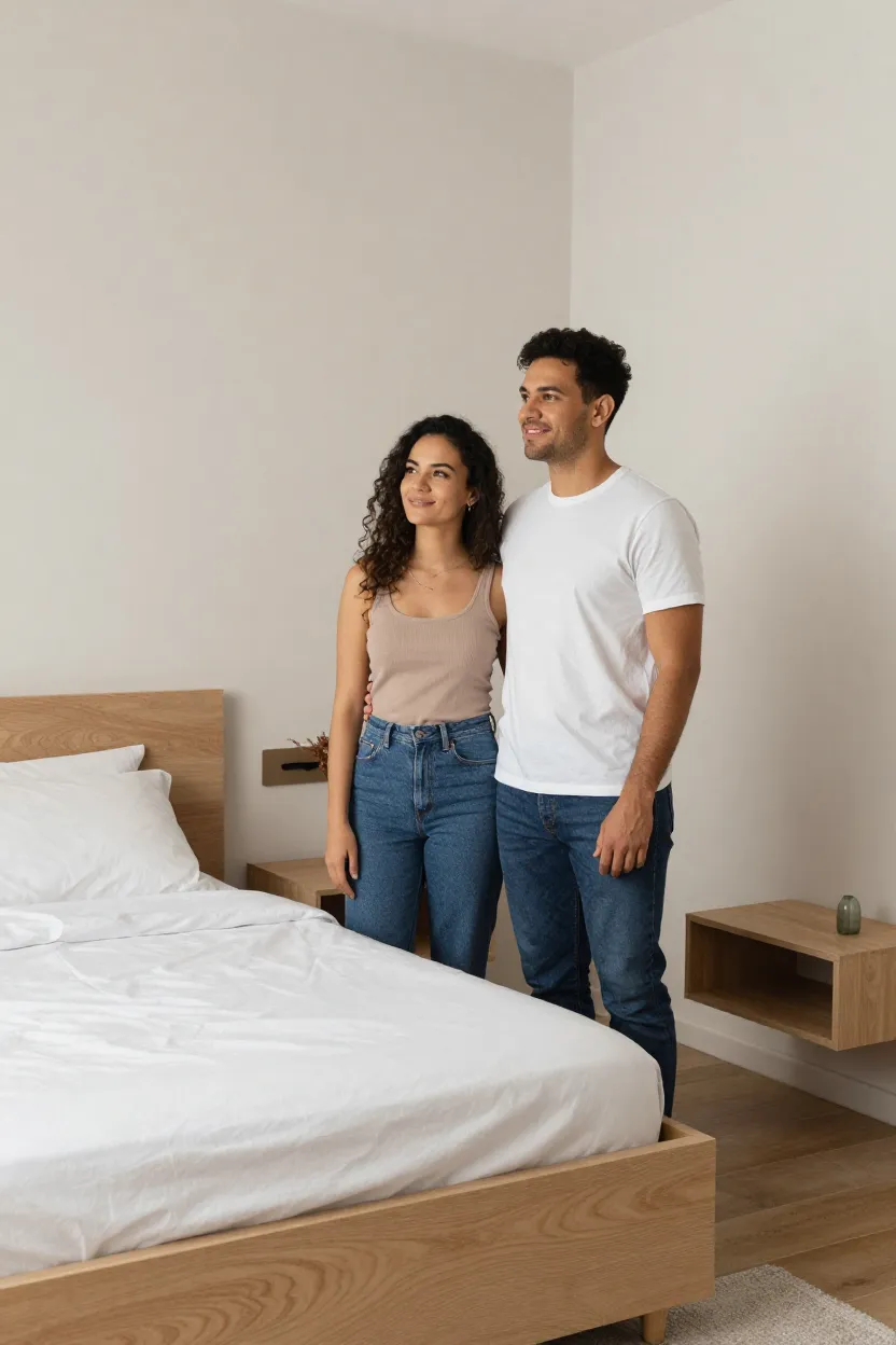 Decorando Quarto de Casal Pequeno - Antes