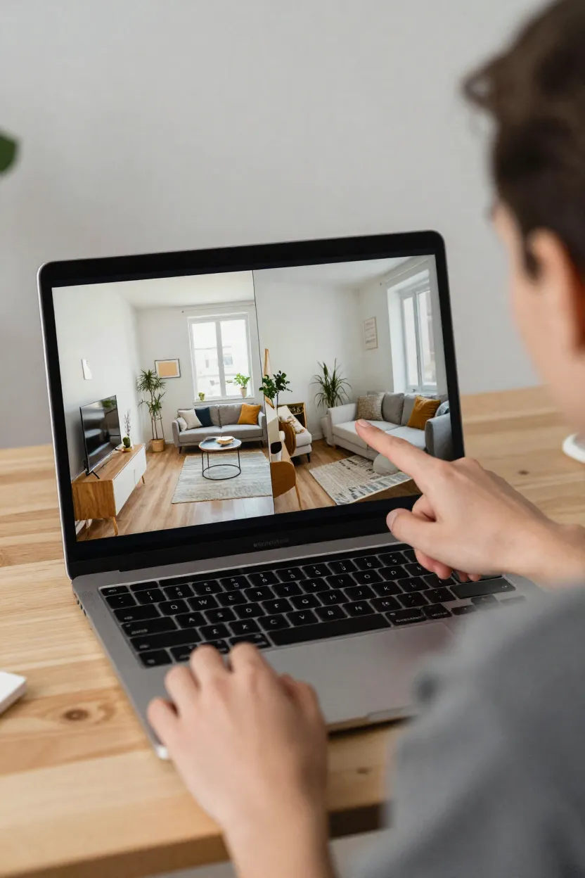 Decorar Sala Online: Aptos Compactos - Depois