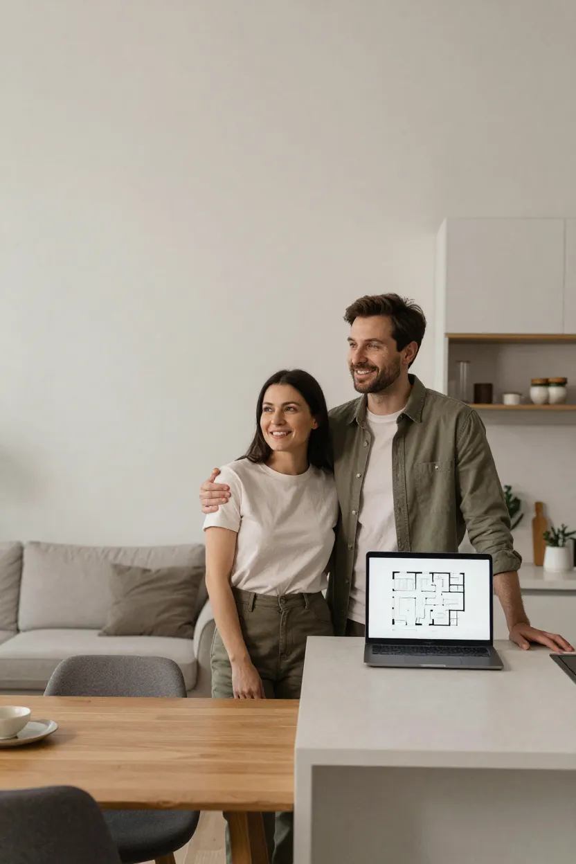 Decorar Sala Online: Jantar Integrada - Antes