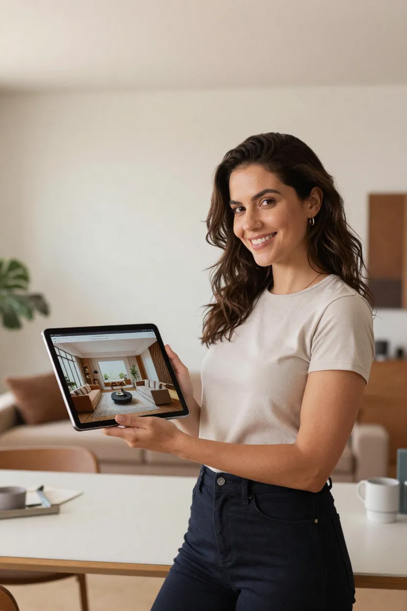 IA para Design de Interiores - Antes