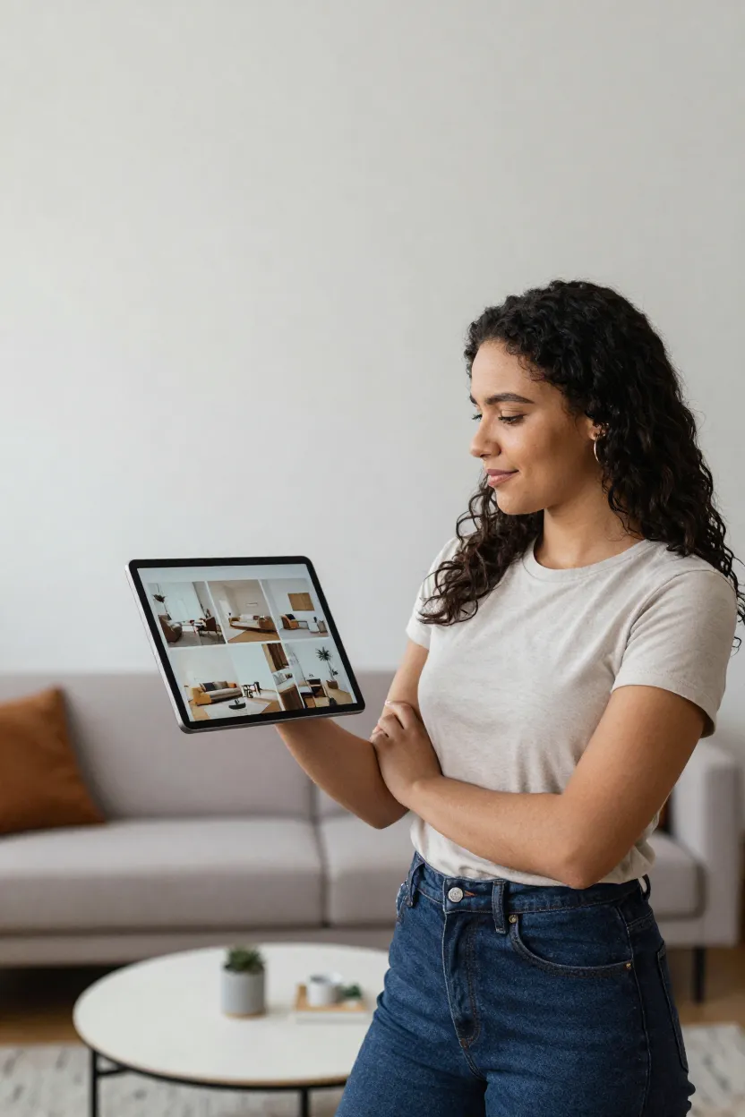 Ideias de Decoração Sala - Antes