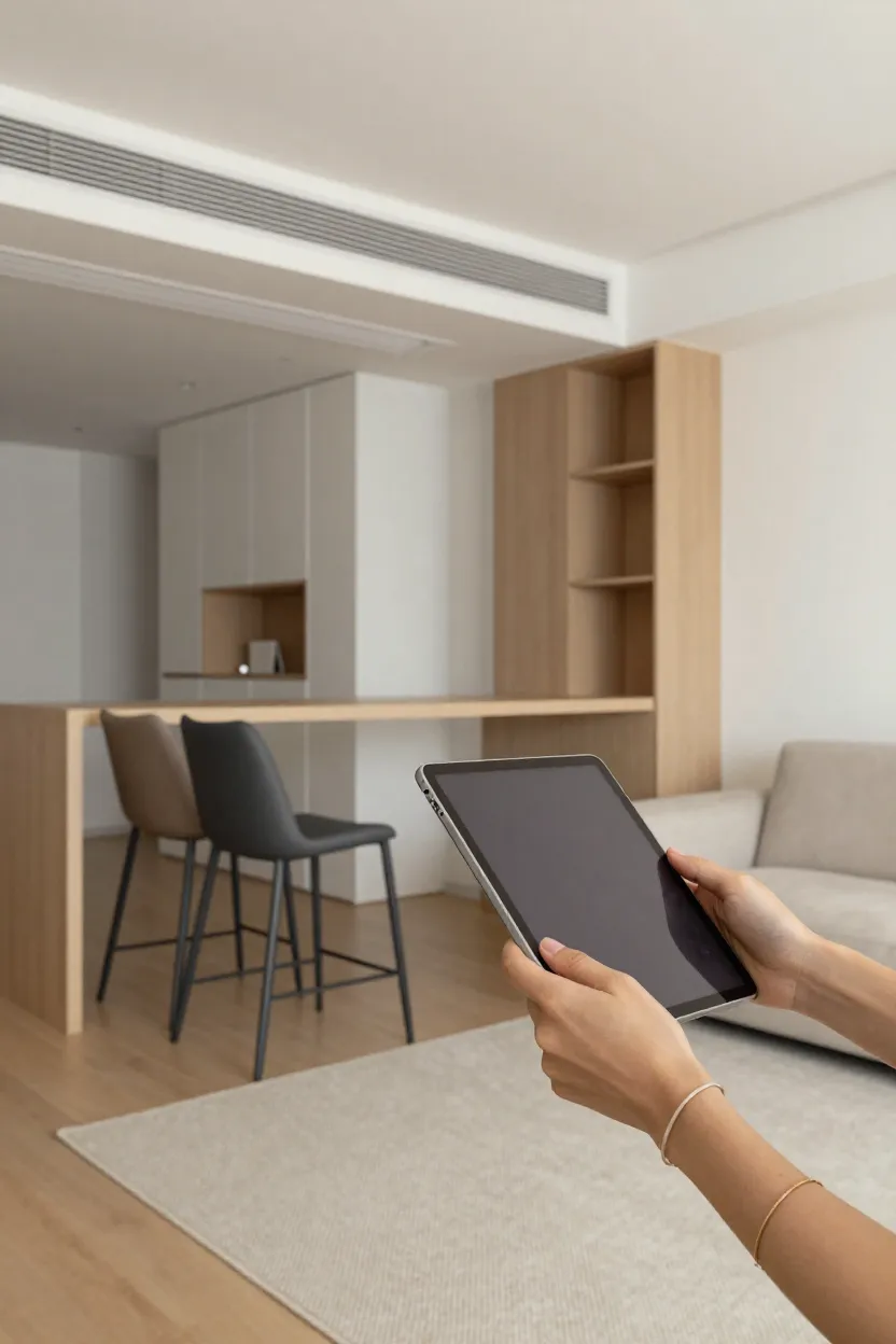 Ideias Sala Pequena Cozinha Americana - Depois