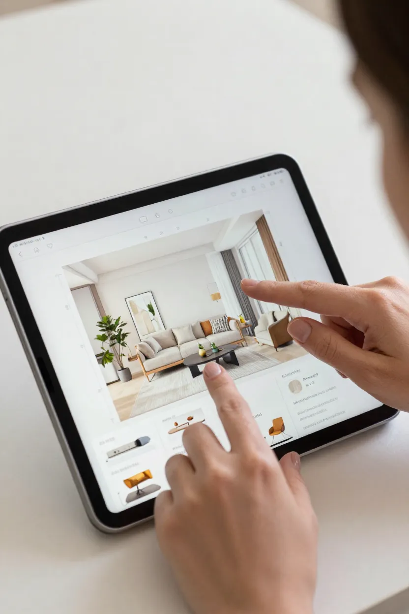 Inteligência Artificial Decoração - Antes