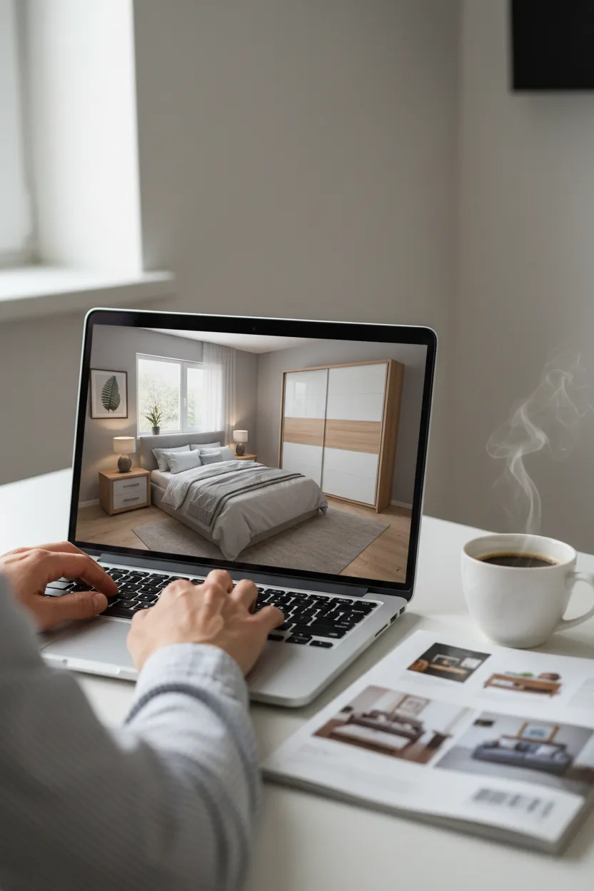 Mobiliar Quarto Online - Depois