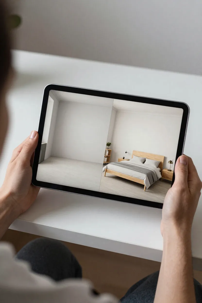 Montar Quarto 3D Online - Antes