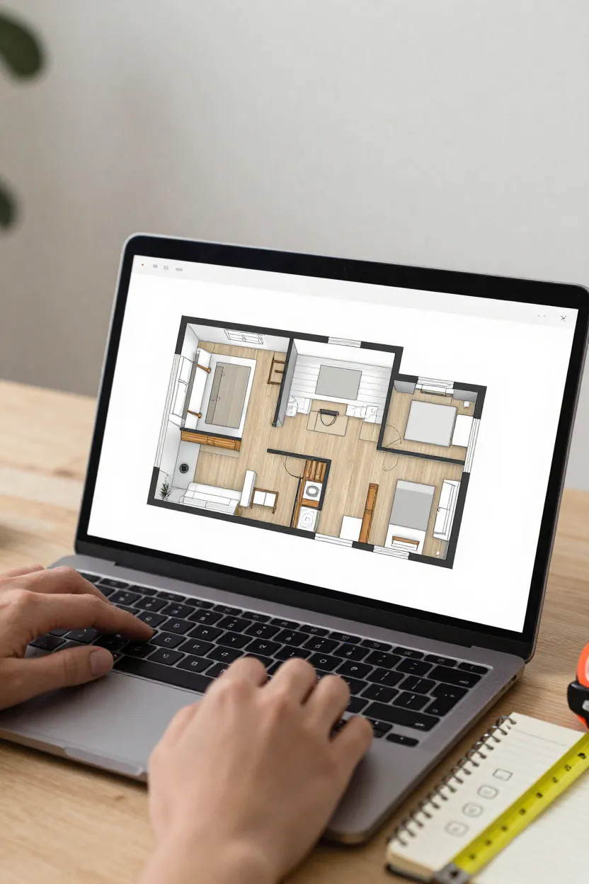 Montar Quarto Online: Quarto Solteiro - Depois
