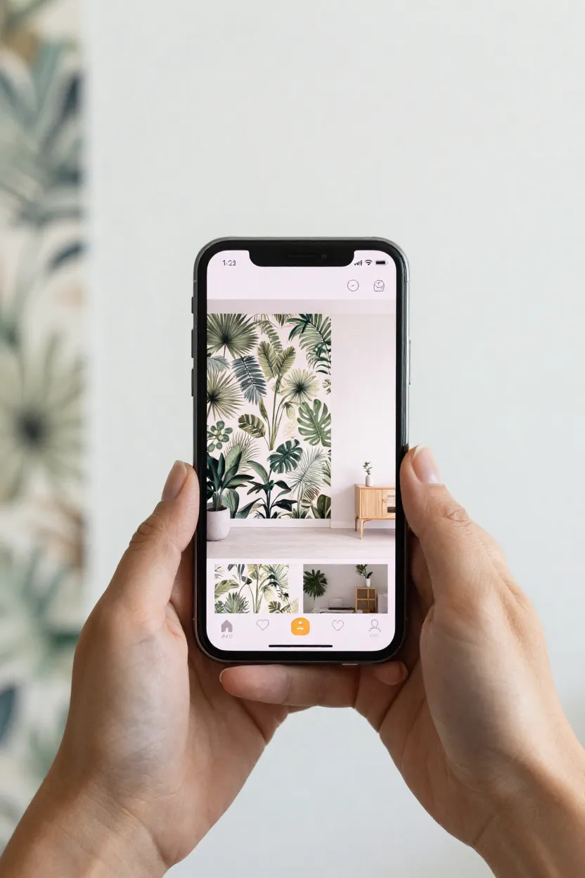 Simulação Papel de Parede - Depois