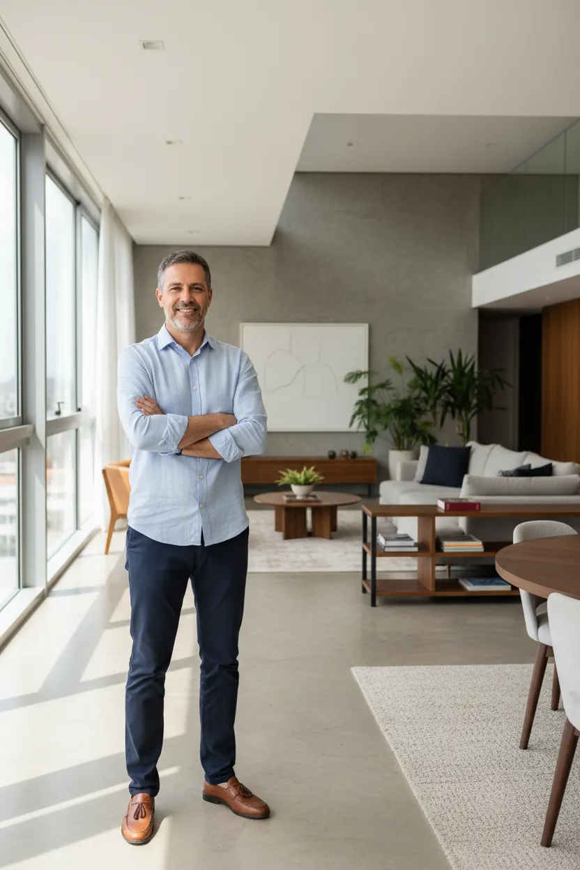 Simular Decoração de Ambientes - Antes