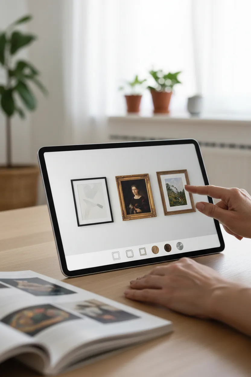 Simular Quadro na Parede - Antes