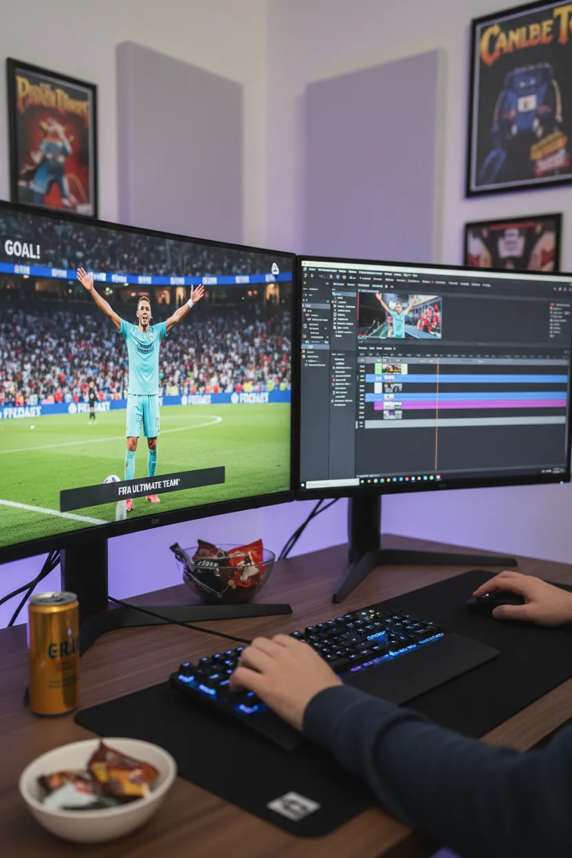 Gamer que Quer Gols Épicos - Depois