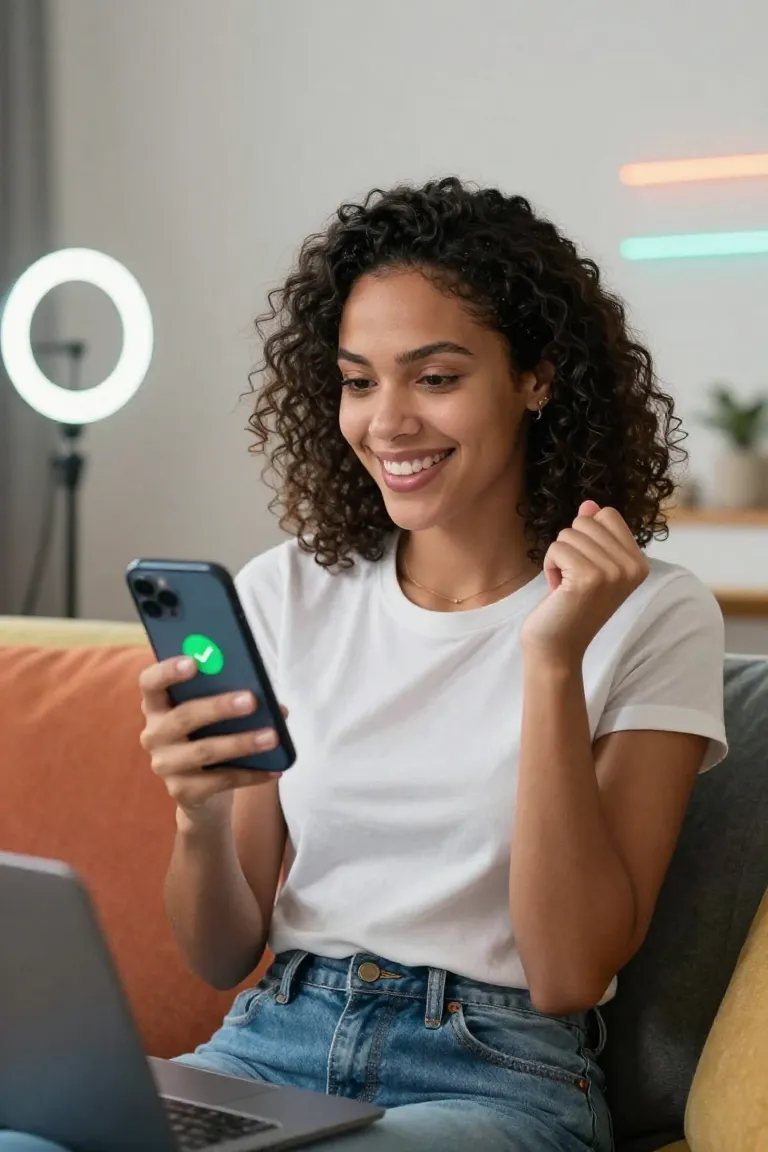 Ganhar Dinheiro com TikTok - Antes