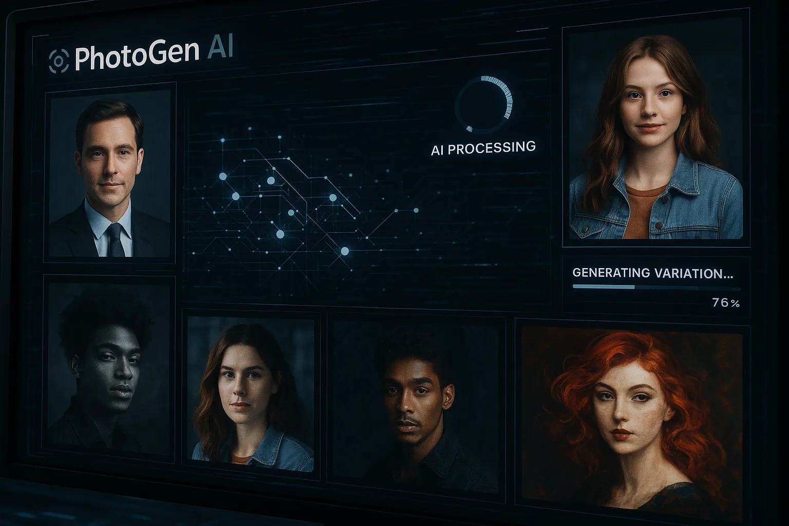 Passo 2: Escolha um dos 145+ estilos e gere fotos ilimitadas