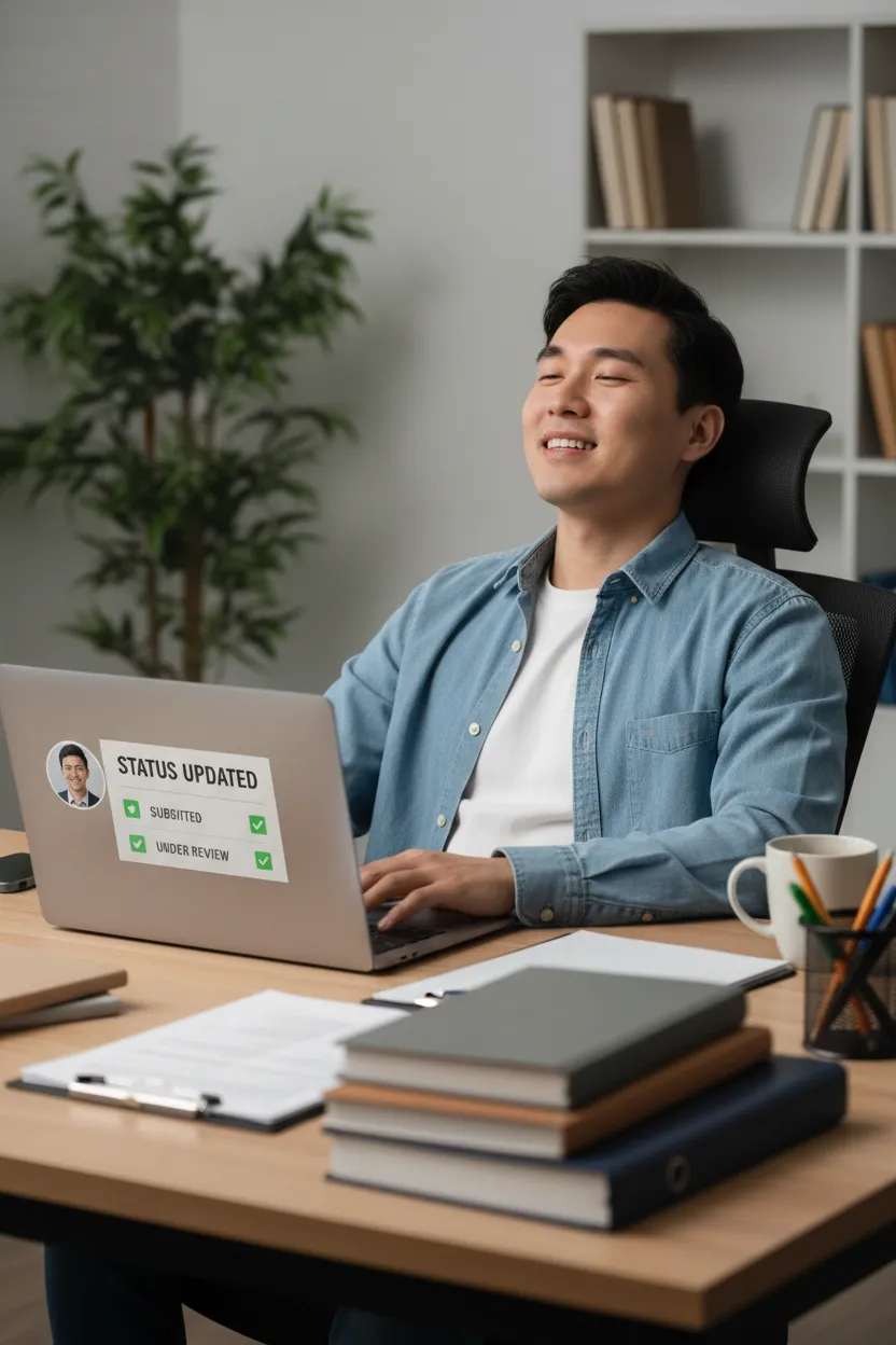 Foto de application para bolsa - Depois