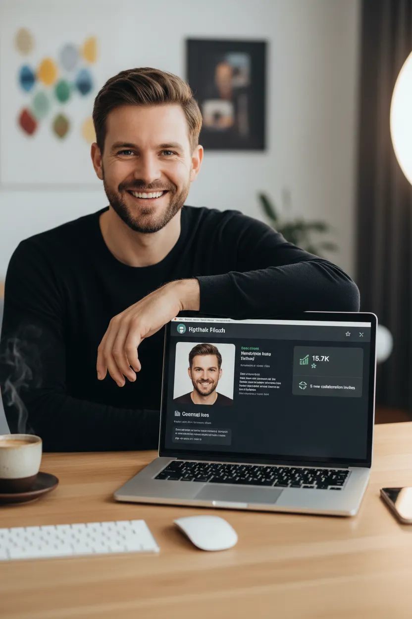 Dev com perfil forte no GitHub - Antes