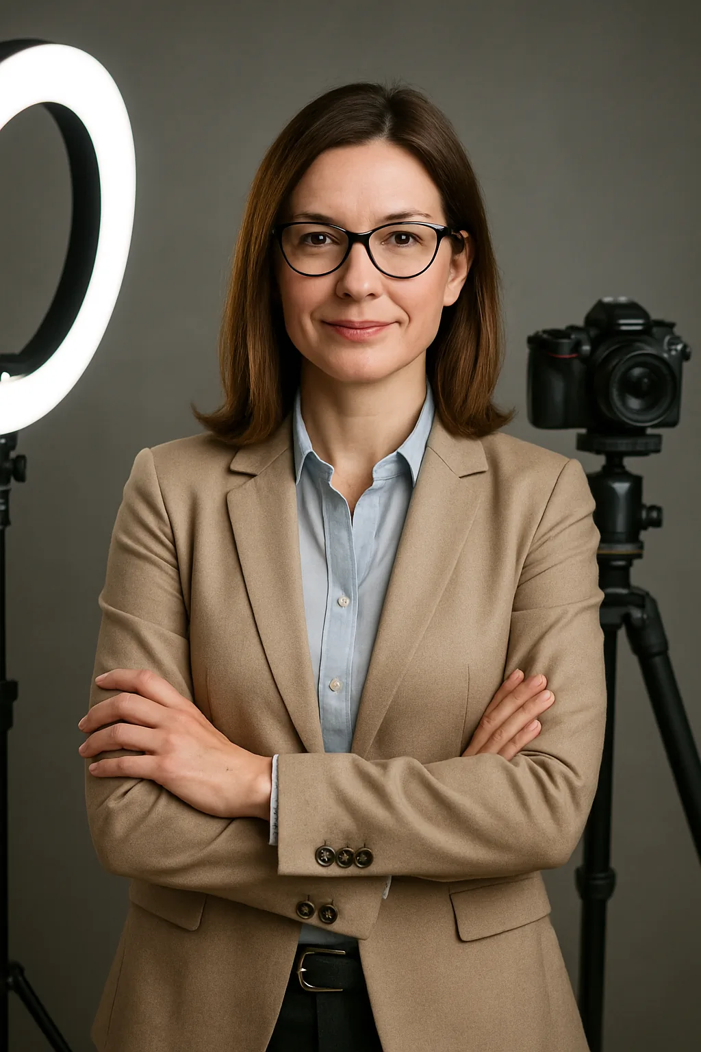 Educação e EAD com Autoridade Visual - Antes