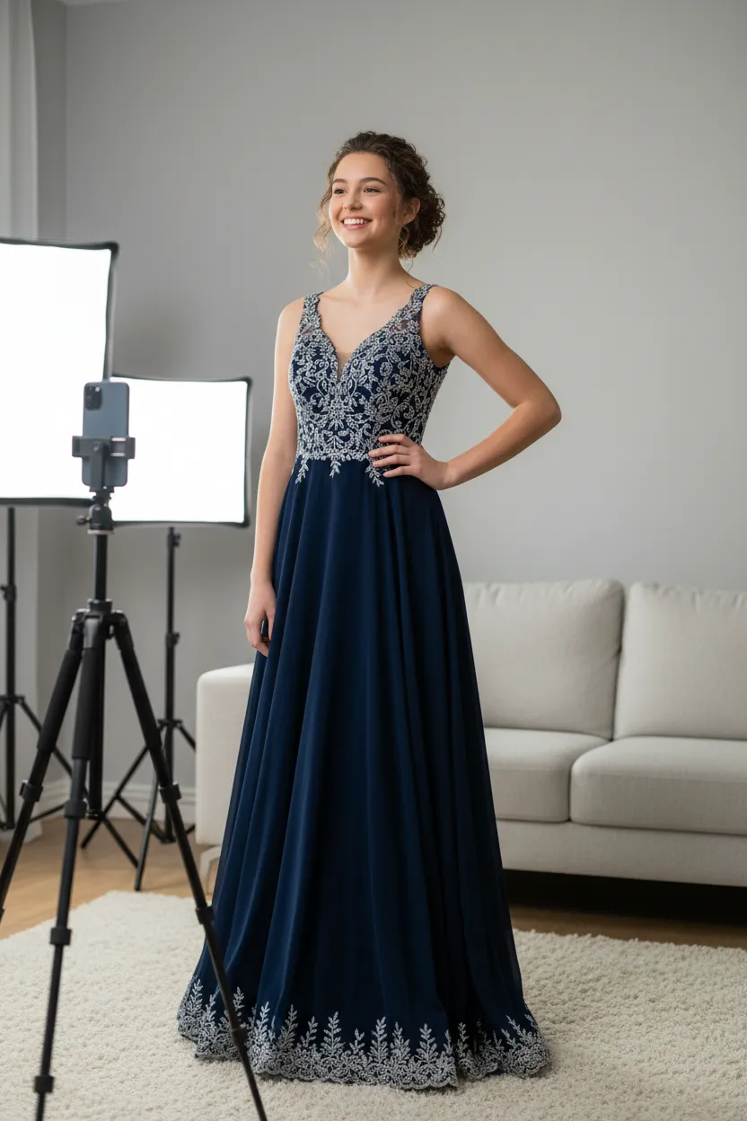 Ensaio de 15 anos em casa, sem fotógrafo - Antes