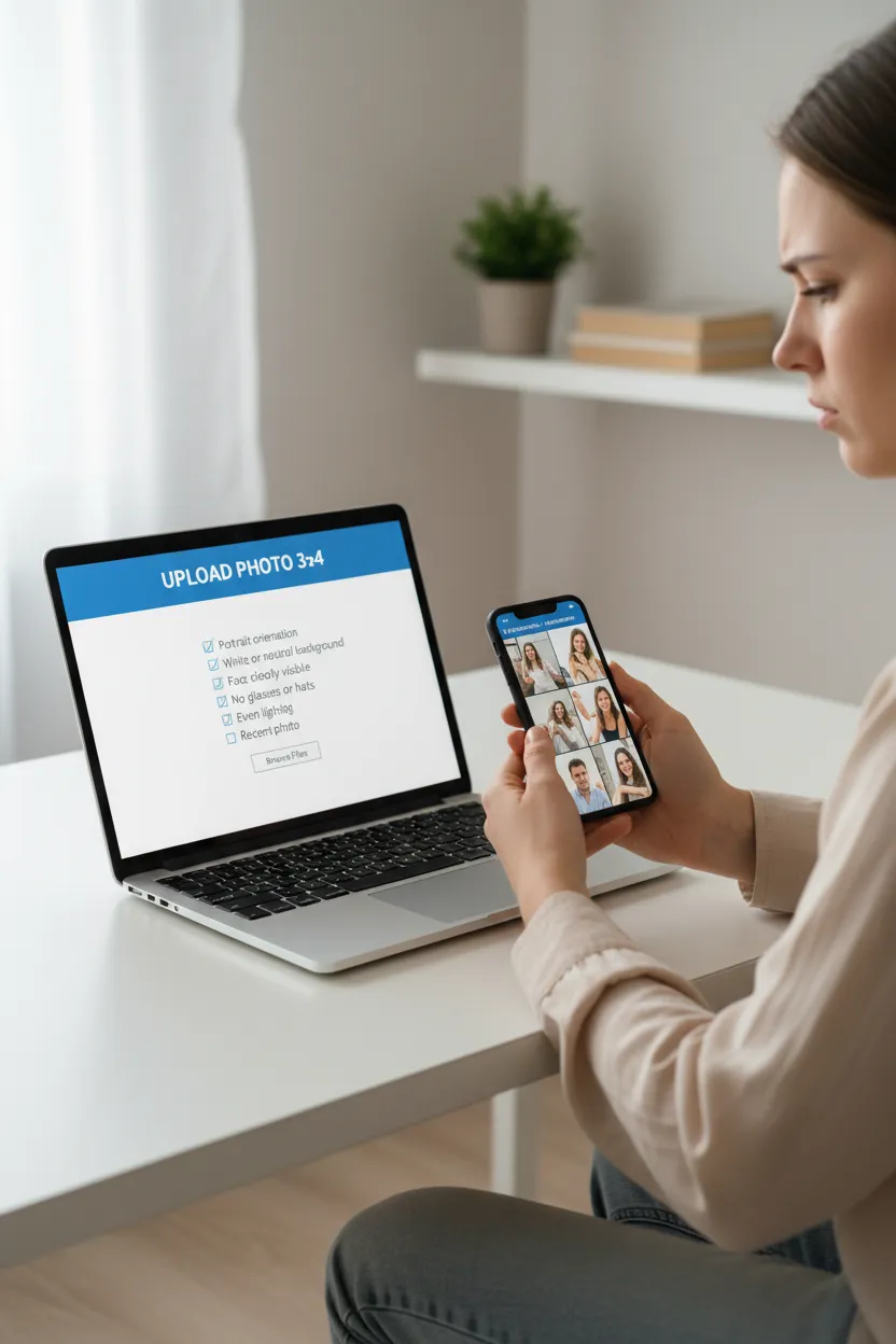 Foto 3x4 online aprovada de primeira - Depois