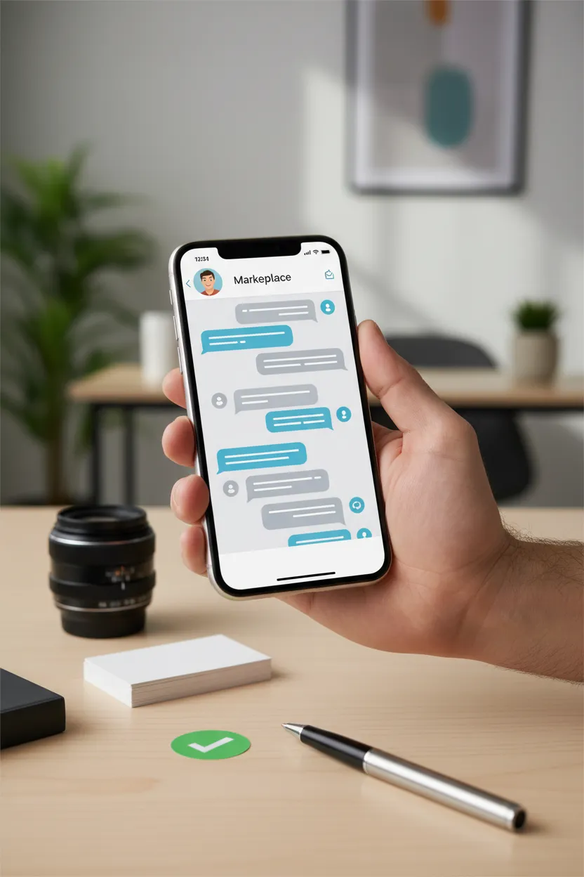 Foto de perfil forte para OLX - Depois