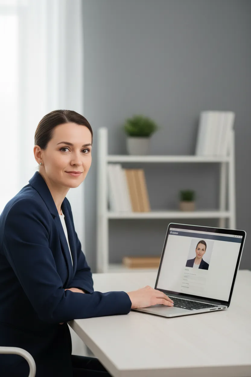 Foto profissional para currículo e vagas - Antes