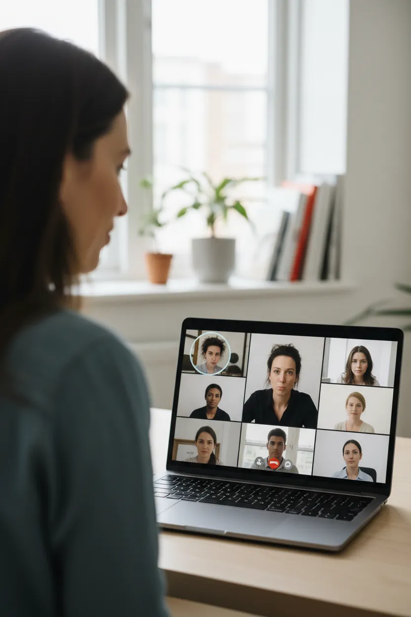 Foto para Teams/Zoom do time - Depois