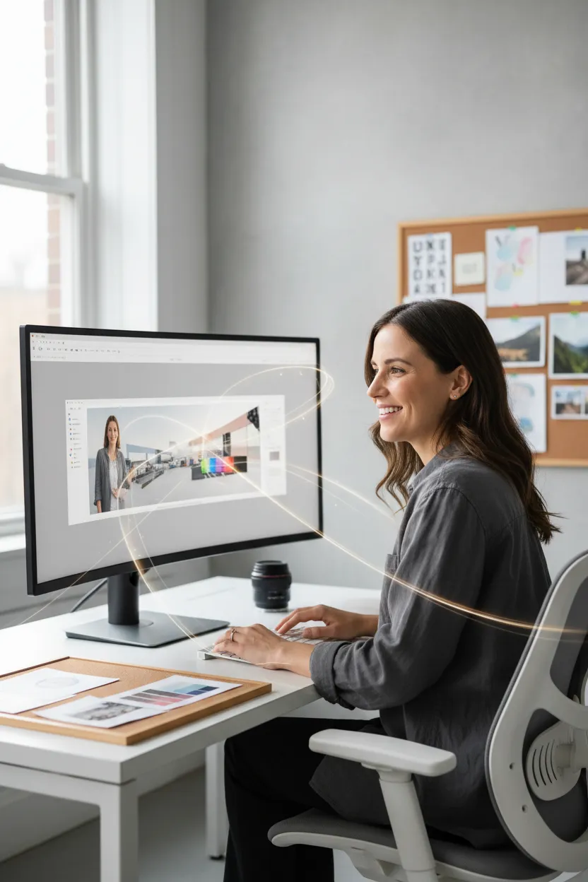 Zoom-out: transforme retrato em banner - Antes