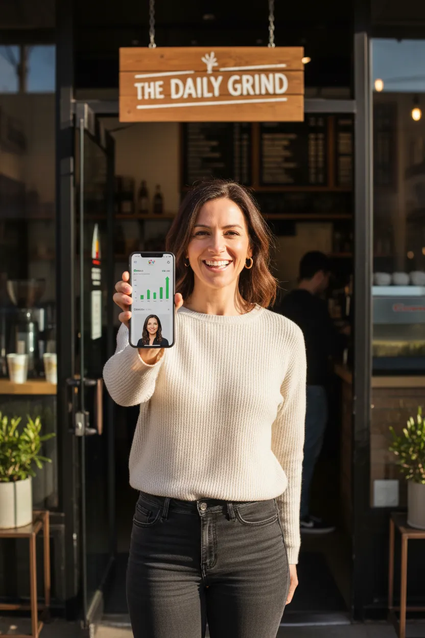 Negócio local com foto que dá credibilidade - Antes