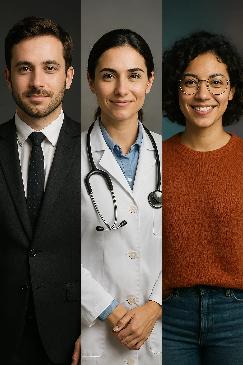 Headshots por Profissão (Advogados, Médicos, Autônomos) - Antes