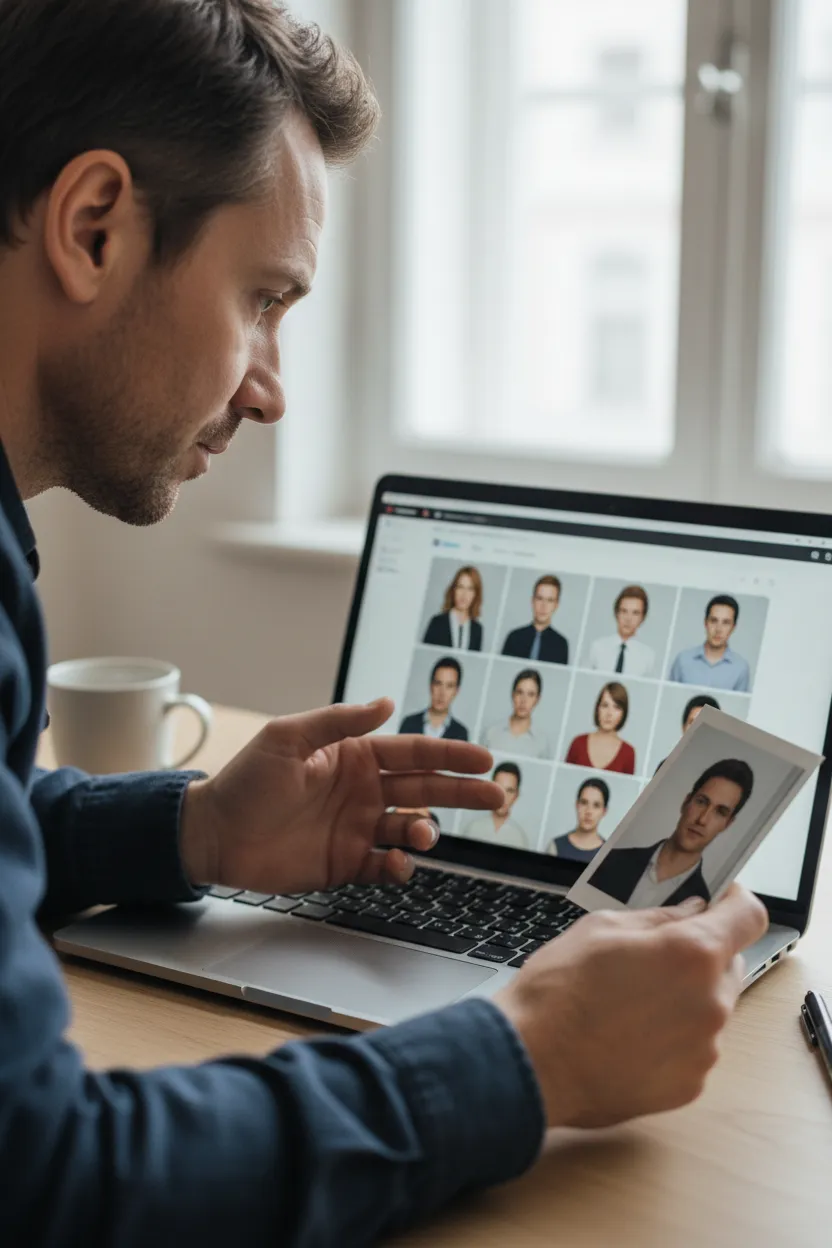 Avatar IA para proteger sua privacidade - Depois