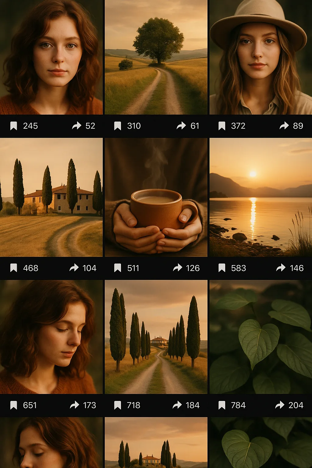 Estilos para Instagram que Viralizam - Depois