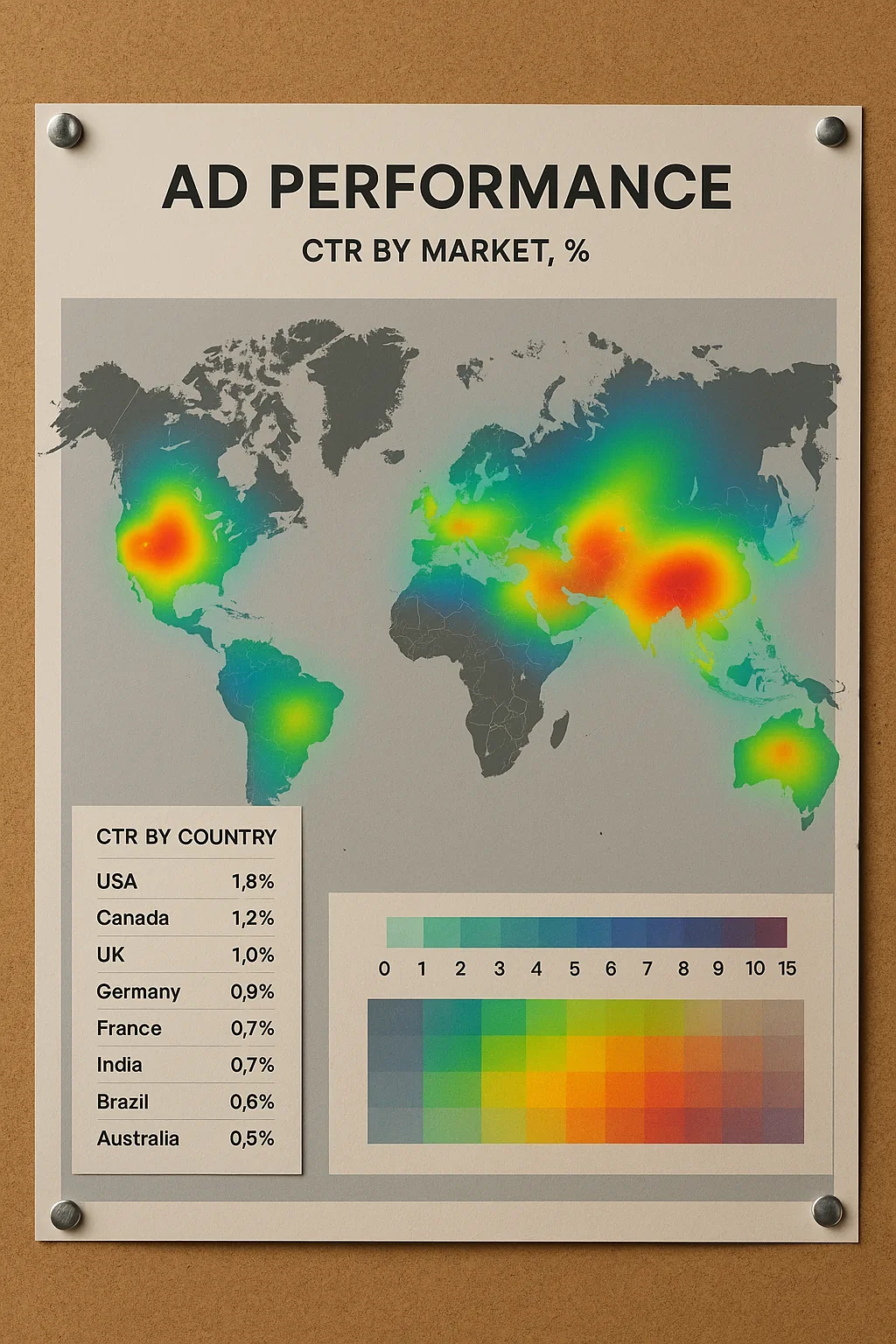 Localização Visual por País - Depois