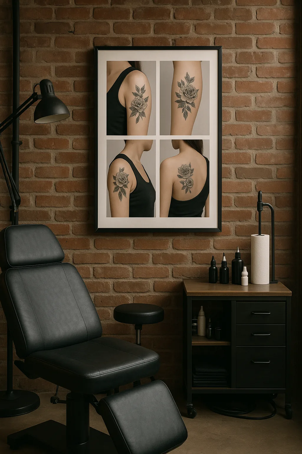 Visualização de Tatuagens - Depois